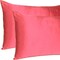 Homeroots 20 x 26 in. Poppy Red Dreamy Silky Satin Standard Size Pillowcases 387877 - alternate 7